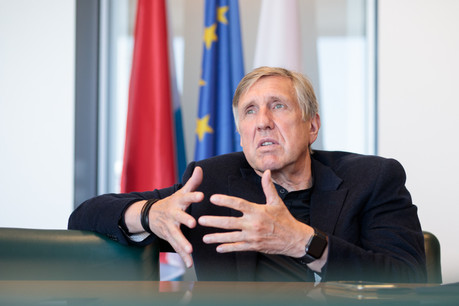 François Bausch (Déi Gréng) estime que le Covid-19 a accentué le besoin d’une mobilité repensée telle qu’ambitionne de le faire le Plan national de mobilité 2035. (Photo : Matic Zorman / Maison Moderne)
