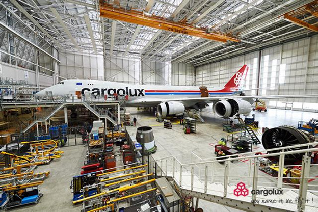 The Cargolux Maintenance Centre also offers maintenance work on 747 aircraft for third parties, making it one of the most important aircraft maintenance centres in Europe. (Photo: Cargolux)