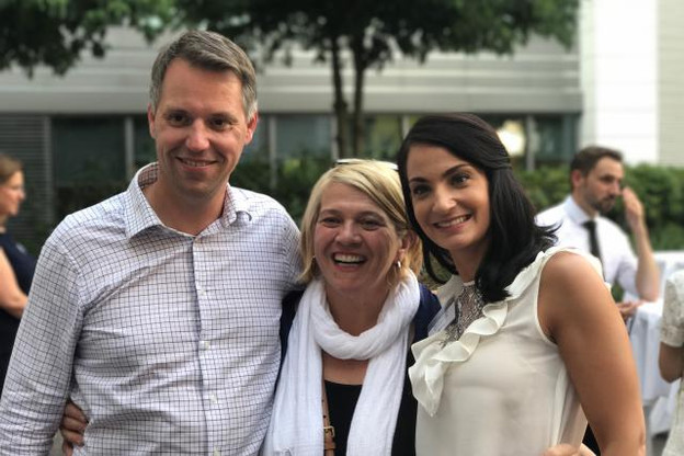 Léa Linster, Patrick Mischo et Marine Tarditi. (Photo: Allen & Overy)