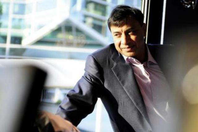 Lakshmi Mittal, chairman and chief executive officer d'ArcelorMittal (Photo : David Laurent/wide/archives)