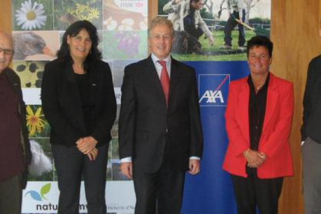 Frantz Muller, Brigitte Michaelis, Paul De Cooman, Nathalie Hanck, Jim Schmitz (Photo: Axa)