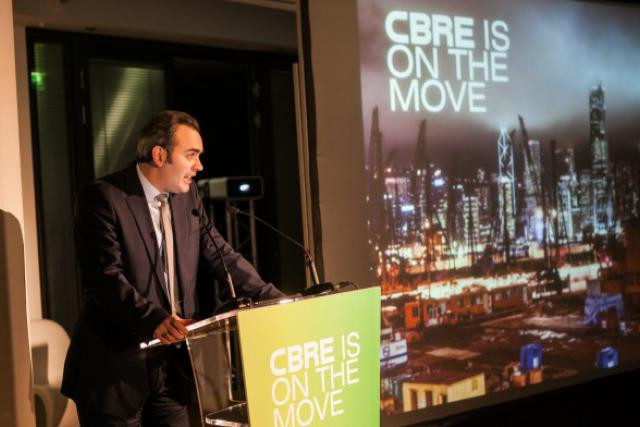 Laurent Correman, managing director de CBRE. (Photo : CBRE)