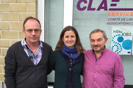 Jean Philippe Ruiz, Anita Helpiquet et Franco Barilozzi. (Photo: CLAE)