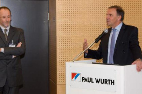 Marc Solvi (directeur général Paul Wurth S.A.) et Serge Toussaint (chef de service Civil Construction). (Photo: Paul Wurth)