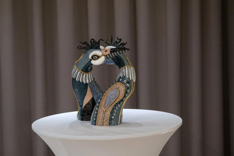 Lea Schroeder, designer spécialisée en accessoires de luxe, a fait des débuts en dessinant pour la maison Lancel à Paris. (Photo: Eric Chenal)