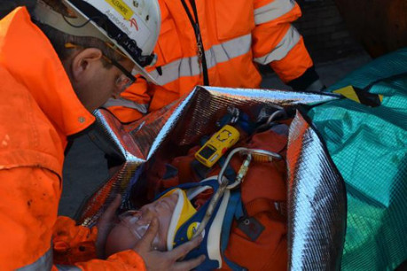 ArcelorMittal s'engage à agir de manière responsable à l'égard de la santé, de la sécurité et du bien-être de son personnel. (Photo: ArcelorMittal)