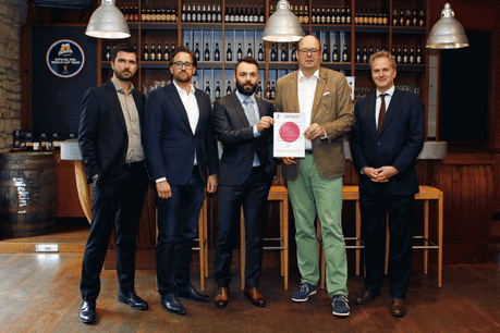 John Penning, Arnold Blondeel, Arthur Carvas, Claude Haagen, Jérôme Simon. (Photo: Coogee)