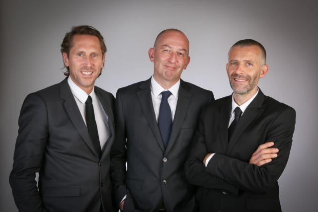 Pascal Meier, Thierry Groshens et Christophe Goullet (Photo: Edouard Franklin et Telluride)