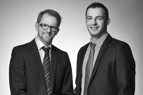 David Bisenius et Bastien Dorey (Photo: Editpress)