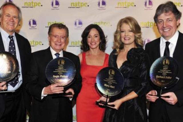 The Recipients of the 2011 Brandon Tartikoff Legacy Award with Lilly Tartikoff Karatz  (Photo: Ben Duffy - Simon Wilkinson)