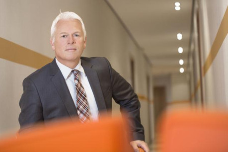 Pierre Knoden occupe les fonctions de «directeur des Ressources humaines» depuis le 1er février 2015, suite au départ de Nicolas Rasson pour ING Belgique. (Photo: Luc Deflorenne / archives)