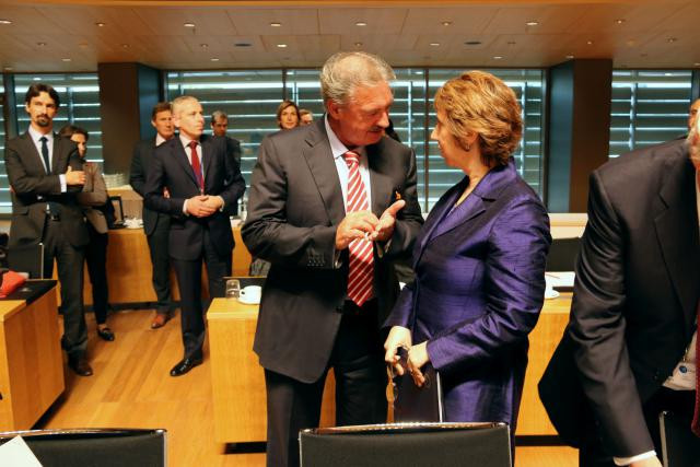 Jean Asselborn et Catherine Ashton, Haute Représentante de l'UE pour les Affaires étrangères et la Politique de sécurité. (Photo: MAEE)