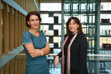 Bénédicte Burioni, directrice People and Change et Roxane Filippa, senior manager People and Change (Photo: PwC Luxembourg)