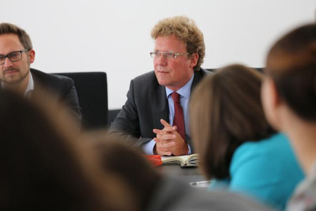Professor Dr. Dr. h.c. Burkhard Hess (Photo: Max Planck Institute Luxembourg)