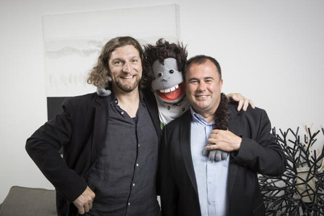 André Hesse, directeur de l'agence Vous, et Pascal Koster, managing director de Join. (Photo: agence Vous)
