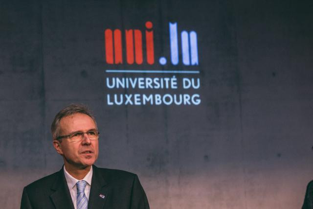 Rainer Klump, recteur de l'Université du Luxembourg (Photo: Sven Becker)