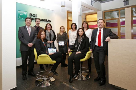 L’agence Grevenmacher de BGL BNP Paribas ouvre ses portes après réaménagement. (Photo: BGL BNP Paribas)