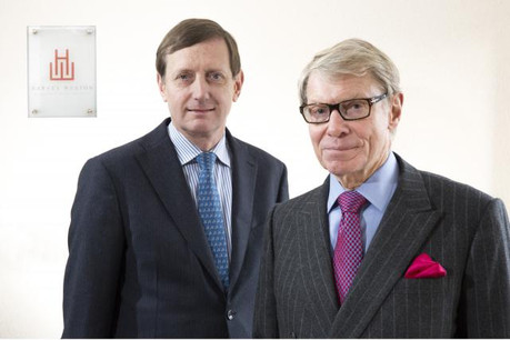 Charles-Antoine de Theux & Ole Roed, partners Harvey Weston. (Photo: Harvey Weston)