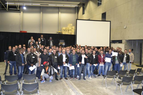 Mercredi 26 octobre dernier, l’Institut de Formation Sectoriel du Bâtiment (IFSB) a organisé sa 16e cérémonie de remise de diplômes. (Photo: IFSB)