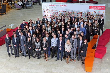 PwC Luxembourg honore l'engagement de ses collaborateurs de longue date. (Photo: Olivier Minaire)