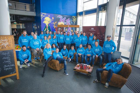 L’entreprise, située au Kirchberg depuis 2013, emploie plus de 250 personnes de 30 nationalités différentes, dont 150 sont des informaticiens hautement qualifiés et des experts en sécurité informatique. (Photo: Docler Holding)
