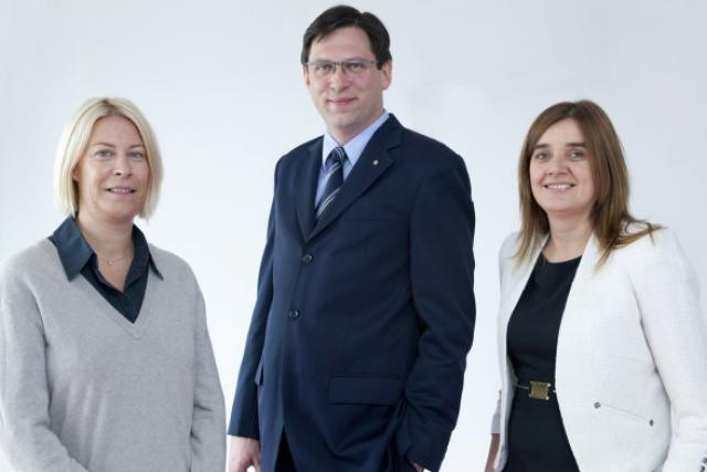 Carole Platz, Gilles Vogel et Mena Monteiro. (Photo: UNCOS)