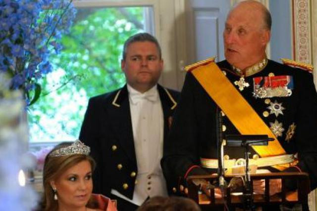 Statsbesøk: tale av HM Kongen av Norge