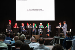 The Competitiveness and sustainable development: Which companies for Luxembourg? roundtable on 6 June 2023, held at PwC Luxembourg. Photo: Eva Krins/Maison Moderne