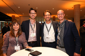 Lisy Capésius, Jacques-Félix Wirtz, Serge Hanssens and David Bernard (PwC). Photo: Eva Krins/Maison Moderne
