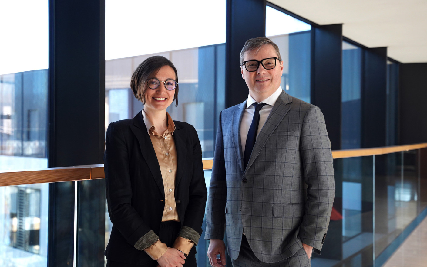 Hélène Crepin, EY Luxembourg Partner, Tax Controversy Leader & Bart van Droogenbroek, EY Luxembourg Tax Partner, Technology, Media & Entertainment and Telecommunications Sector Leader (Photo: EY Luxembourg)