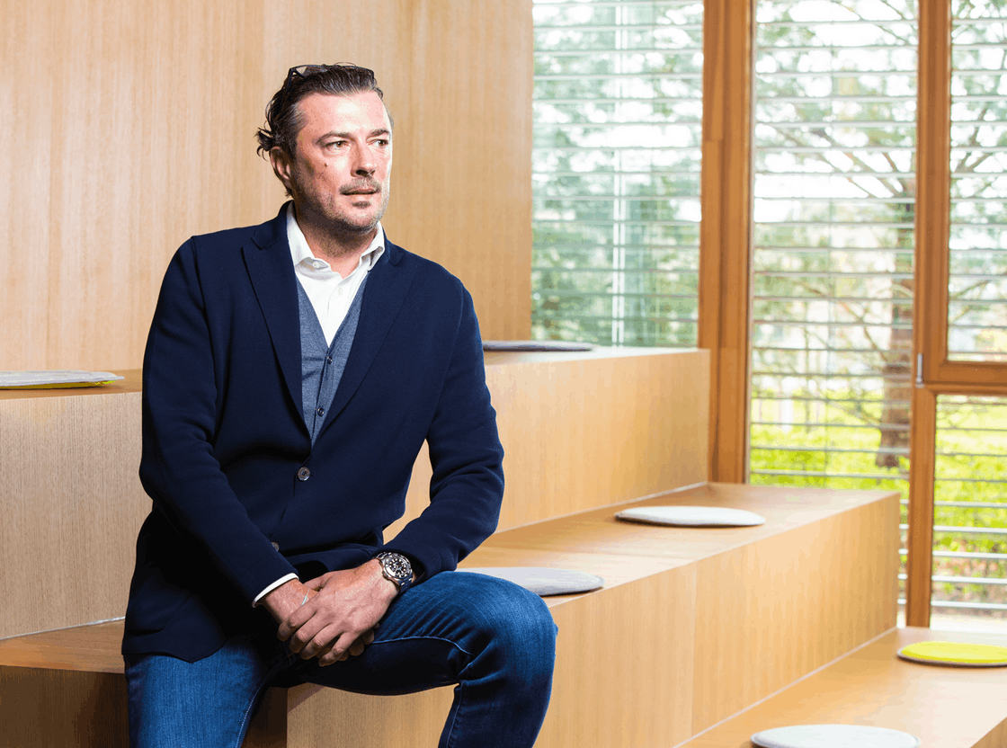 Vincent Lebrun,  Tax Partner, Alternatives Leader  au sein de PwC Luxembourg. (Photo: Simon Verjus/Maison Moderne Publishing SA)