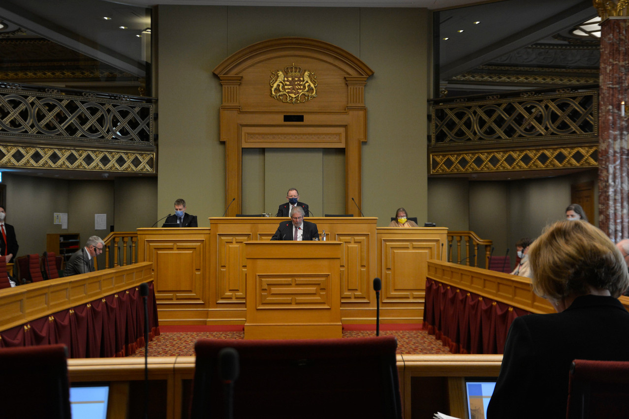 On Monday 17 October 2022, a public debate will take place in the Chamber following the success of petition 2193, which calls for the abandonment of the text providing for compulsory vaccination of people over 50. (Photo: chd.lu)