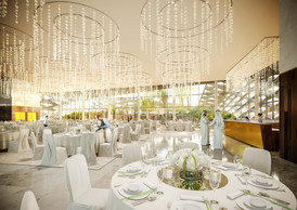 Vue d’une des salles de réception ((Illustration: Metaform Architects))