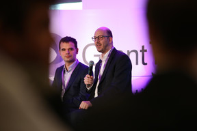 Jacques Pütz (Luxhub) et Georges Berscheid (Finologee) ((Photo: Romain Gamba))