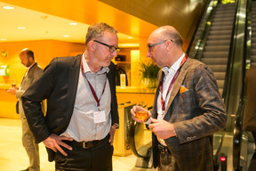 Olivier Vandenhove (AG Real Estate) et Carlo Irthum (Invest Finance) ((Photo: Olivier Dessy))