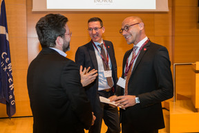 Nicolas Henkes (CLC), Vincent Bechet (Inowai) et Marc Baertz (Inowai) ((Photo: Olivier Dessy))
