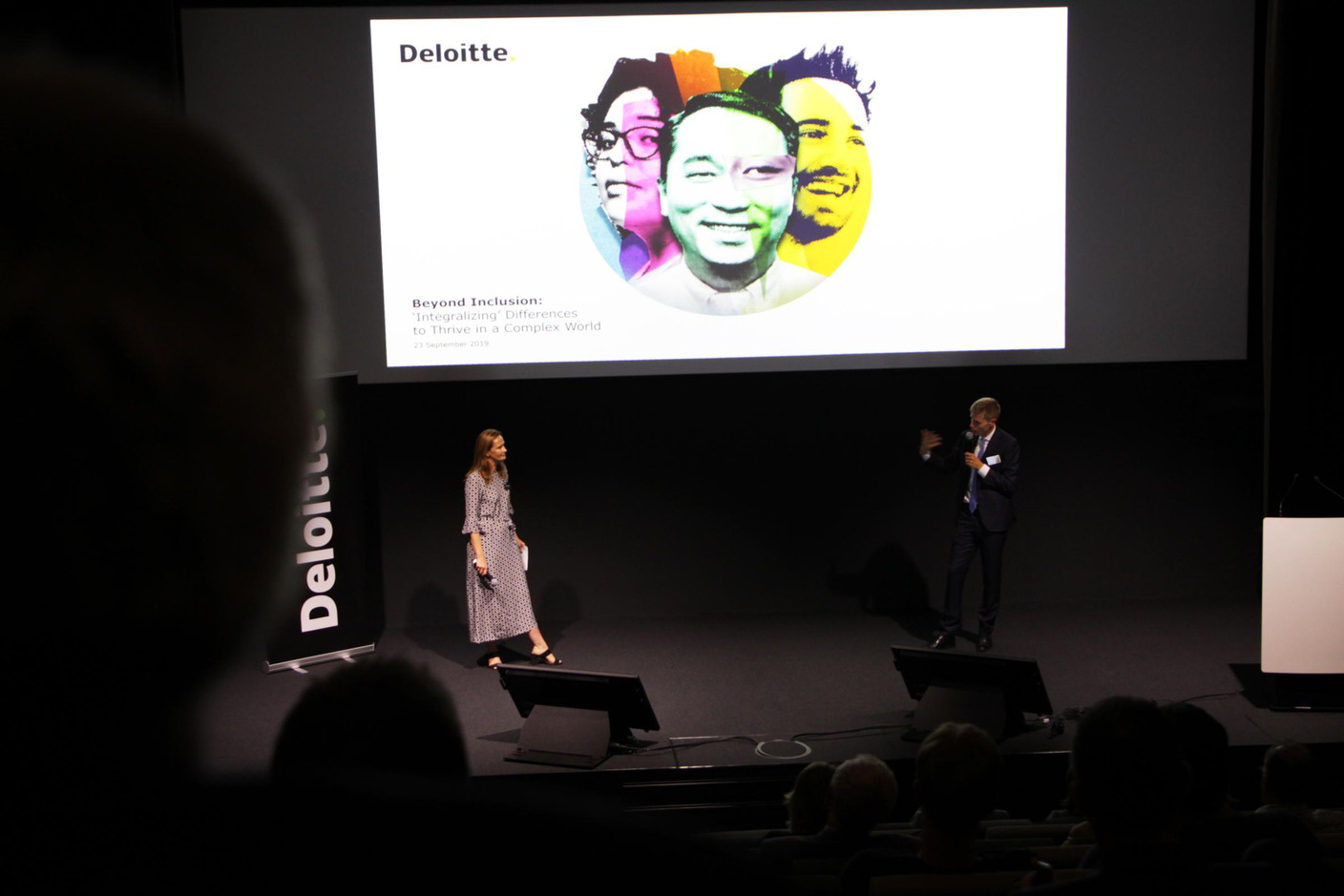Emmanuelle Petit (Brand and Excellence Director, Deloitte Luxembourg) et Christian van Dartel (Partner and Diversity & Inclusion Leader, Deloitte Luxembourg) (Photo: Deloitte Luxembourg)