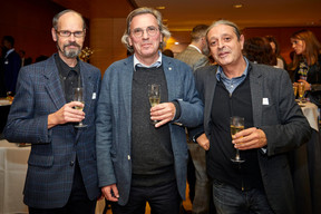 Claude Weber et Donato Laera (Ligue des droits de l'Homme Asbl) ((Photo: Eric Devillet))