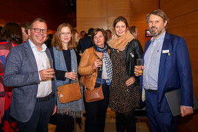 Jean-François Orban (Maâ-Oui!), Alize Chiron (Forethix), Stéphanie Deltenre (Forethix), Cécile Jacquemart (Post) et Gilles Vansteenkiste (EASE) ((Photo: Eric Devillet))