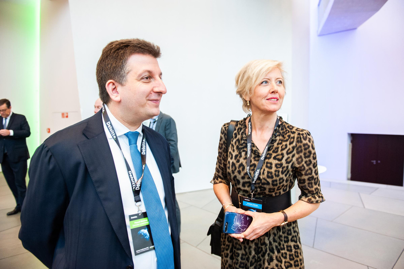Pascal Martino (Deloitte Luxembourg) et Viviane Clauss (Banque de Luxembourg) (Photo: LaLa La Photo, Keven Erickson et Krystyna Dul)