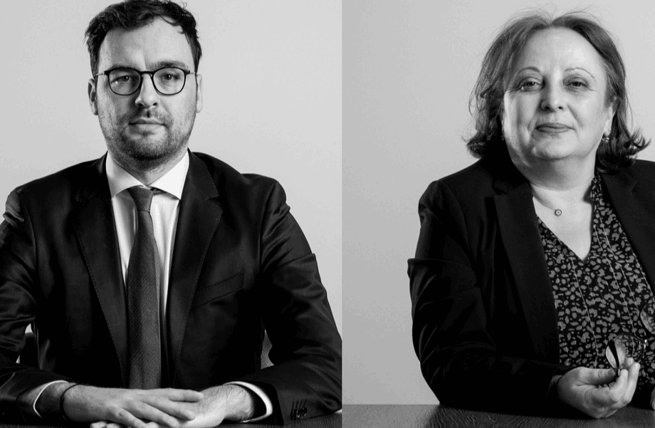 Romain Bucci, avocat à la cour, senior associate and Sevinc Guvence, avocat à la cour, senior associate will lead the conference in collaboration with Legitech. Photo: Krieger