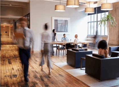 Un bâtiment fonctionnel apporte du confort aux employés. Crédit: Shutterstock