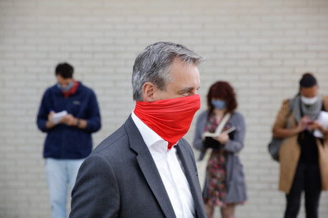 Claude Meisch cherche l’équilibre parfait entre place à laisser au virus et place à laisser à l’enseignement. (Photo: Romain Gamba/Maison Moderne)