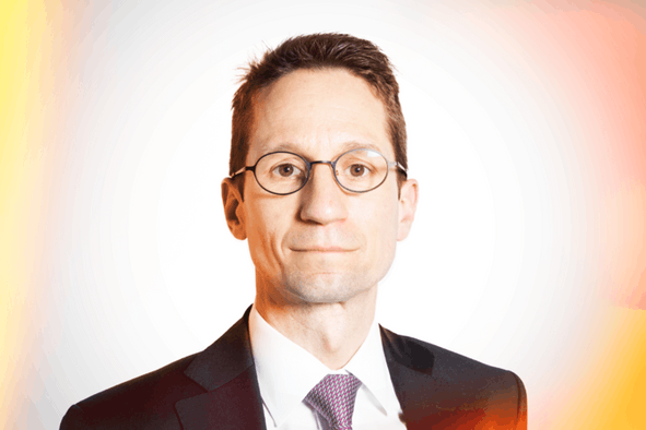 Vincent Juvyns, Global Market Strategist chez J.P. Morgan Asset Management. (Photo: Maison Moderne)