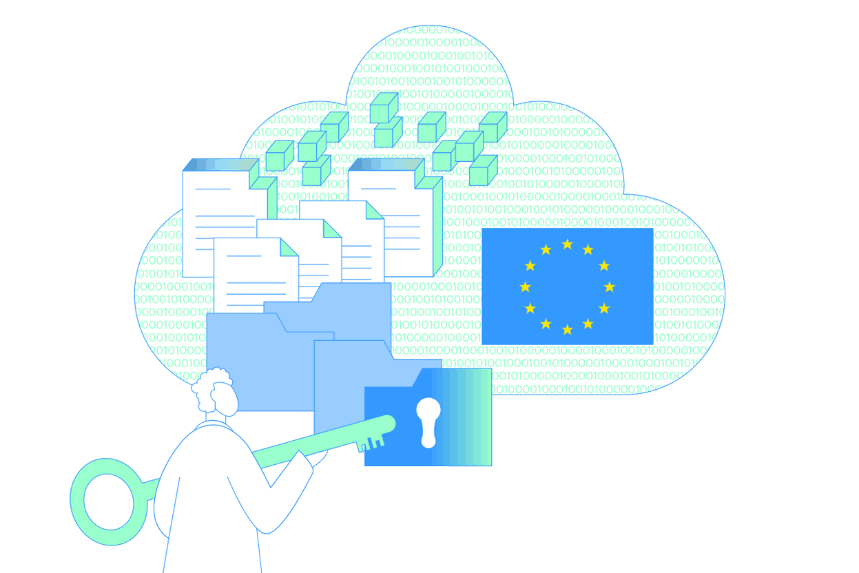 LuxTrust sécurise les données de ses clients en garantissant une sauvegarde cryptée dans un cloud en Europe. Crédit illustration : Maison Moderne