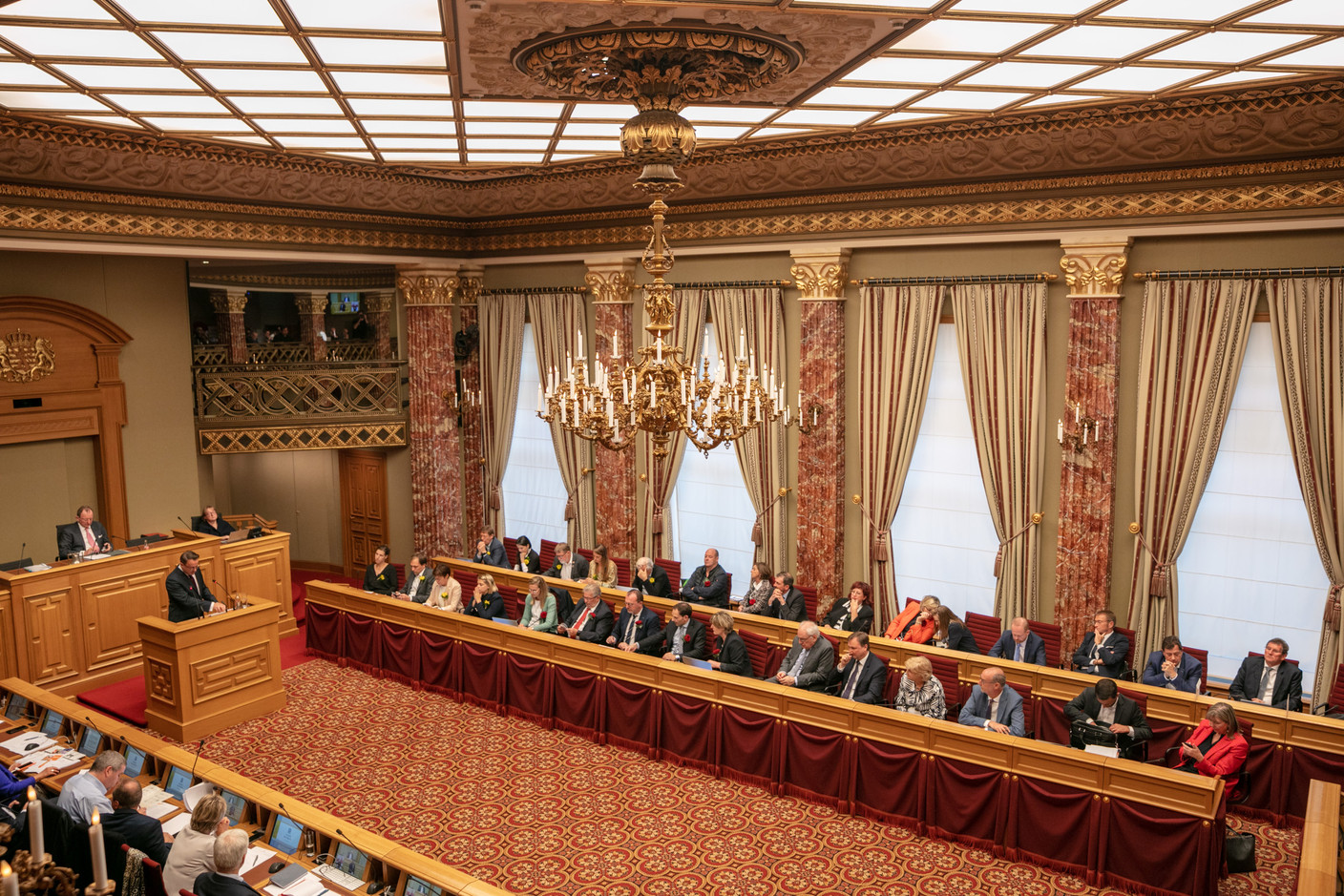 A session of Luxembourg’s Chamber of Deputies on 12 October 2021 Library photo: Romain Gamba / Maison Moderne