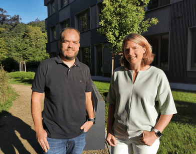 Lars Linster et Martine Schummer, Ingénieurs-Conseils.  (Photo: Schroeder & Associés)