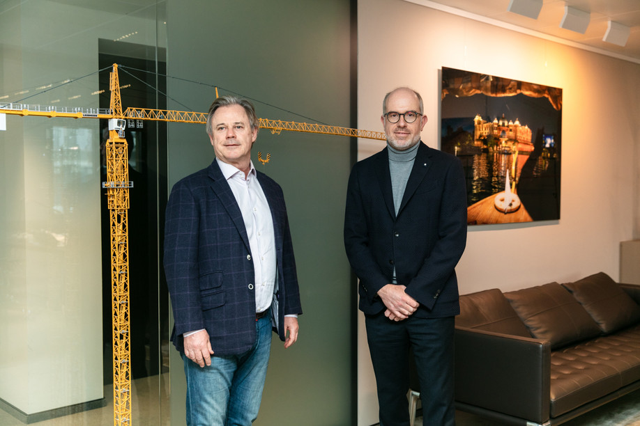 Marc Giorgetti, managing director of Félix Giorgetti sàrl, and Jean-Marc Kieffer, chairman of the board of directors of CDCL, will join forces in a strategic partnership.  (Photo: Romain Gamba/Maison Moderne/archives)