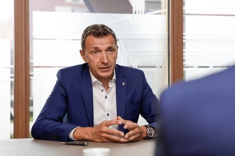 David Capocci est managing partner de KPMG depuis le 13 mars 2020. (Photo: Romain Gamba / Maison Moderne)