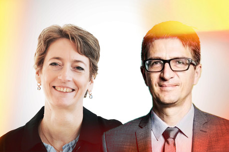 Anouk Hilger, Head of Renewable Energies & Laurent Magi, Head of Energy and Consultancy Services – Enovos Luxembourg Maison Moderne